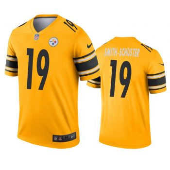 2019 Steelers JuJu Smith-Schuster Inverted Legend Gold Jersey