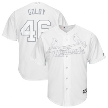 Paul Goldschmidt "Goldy" St. Louis Cardinals Majestic 2019 Players' Weekend Replica Player Jersey – White