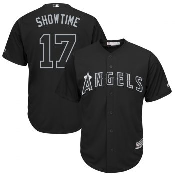 Shohei Ohtani "Showtime" Los Angeles Angels Majestic 2019 Players' Weekend Replica Player Jersey – Black