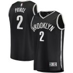 Taurean Prince Brooklyn Nets Fanatics Branded Fast Break Replica Jersey Black – Icon Edition