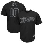 Yoan Moncada ''YoYo'' Chicago White Sox Majestic 2019 Players' Weekend Replica Player Jersey – Black