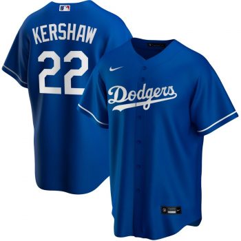 Clayton Kershaw Los Angeles Dodgers Alternate 2020 Replica Player Jersey - Royal