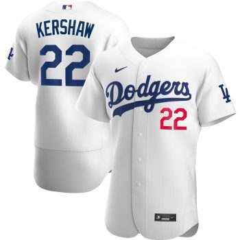 Clayton Kershaw Los Angeles Dodgers Nike Home 2020 Player Jersey - White