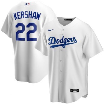 Clayton Kershaw Los Angeles Dodgers Home 2020 Replica Player Jersey - White