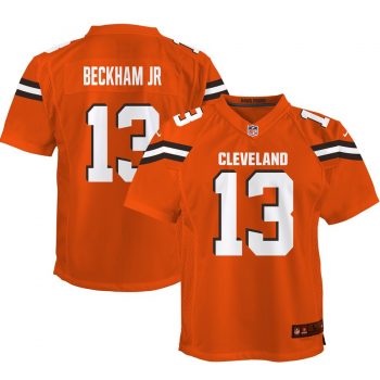 Odell Beckham Jr Cleveland Browns Youth Game Jersey - Orange